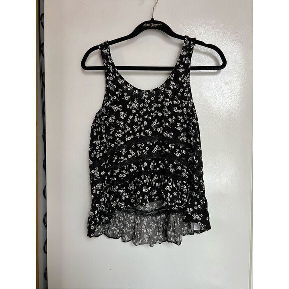 Forever 21 Floral Tank Top Woman’s Size Medium - Picture 1 of 6
